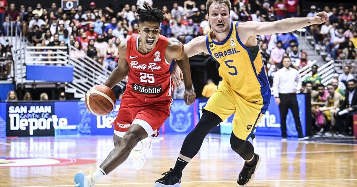 Puerto Rico v Brazil - FIBA World Cup Qualifier – Window 4 - 10 minute