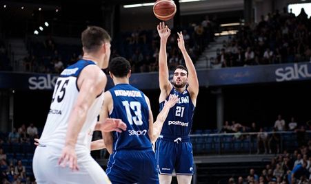 Slovenia V Czech Republic Full Basketball Game Fiba U18 European Championship 22 Courtside 11