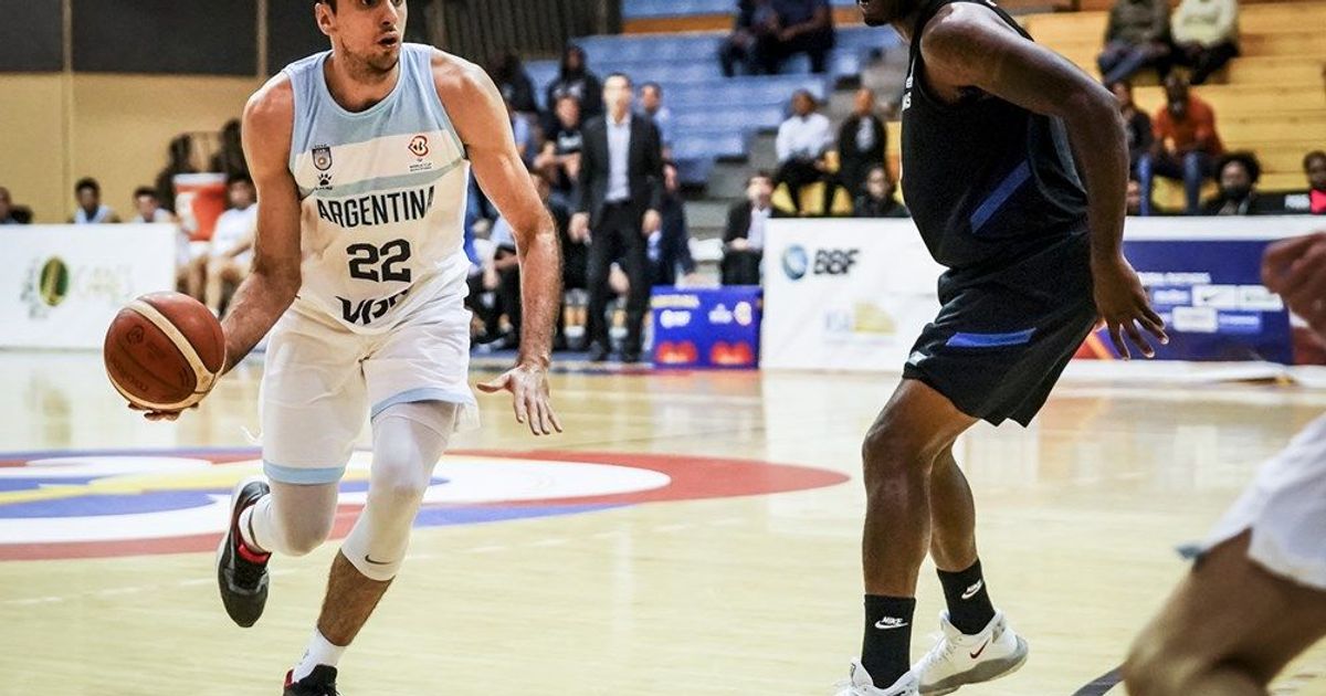 Juan Pablo Vaulet Bahamas v Argentina FIBA World Cup Qualifier