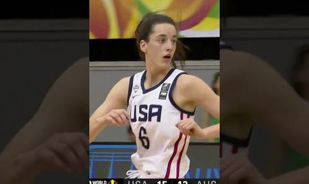 Caitlin Clark is automatic from l🎯🎯🎯ng range! 👀