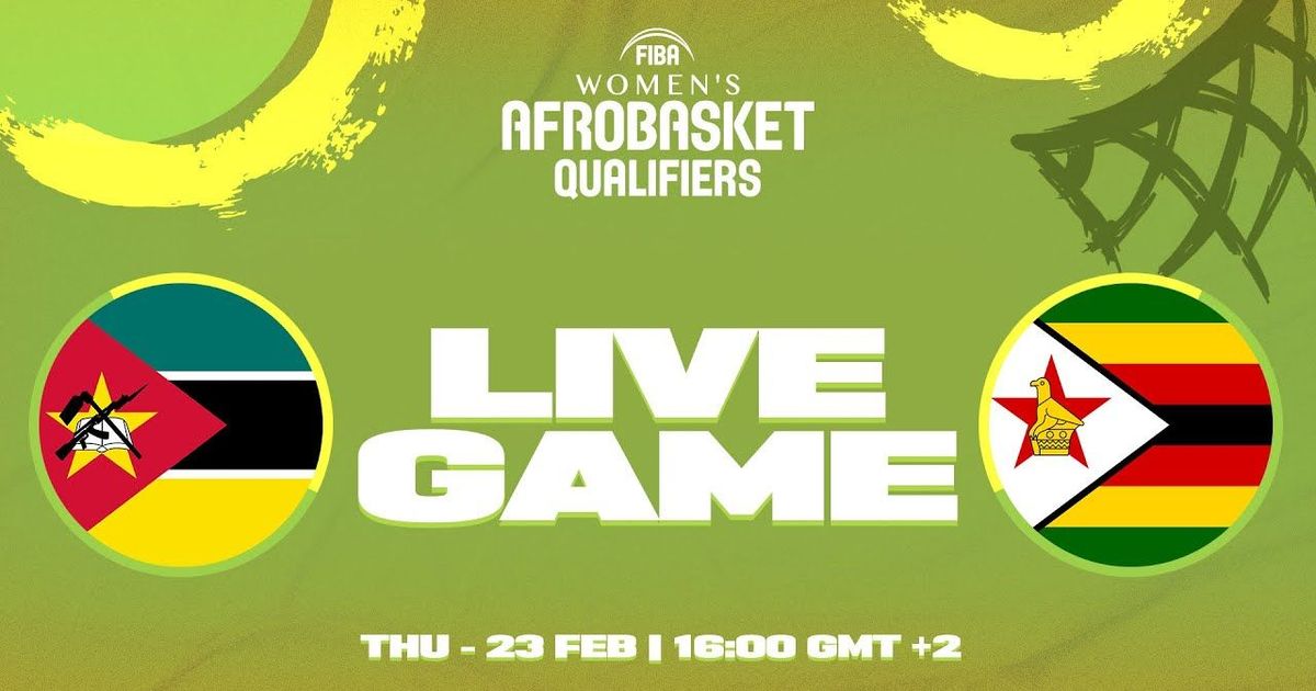 Mozambique v Zimbabwe Full Basketball Game FIBA Women's AfroBasket