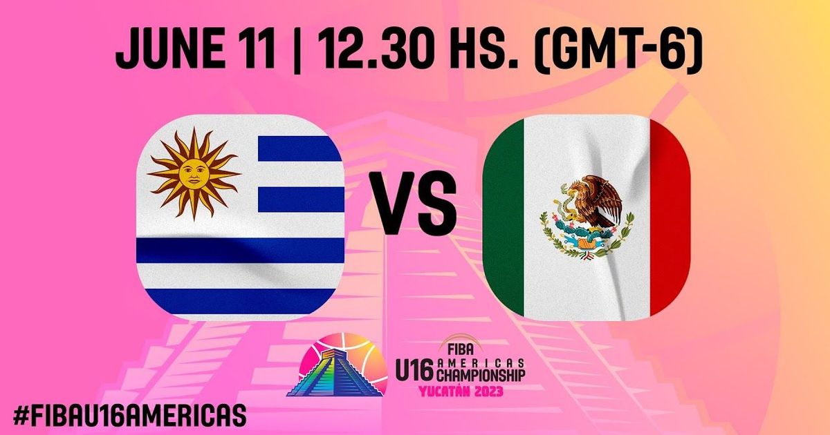 Uruguay v Mexico | Full Basketball Game | FIBA U16 Americas
