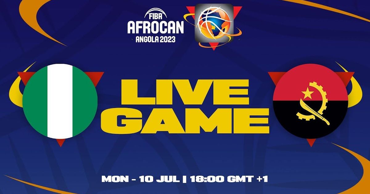 Nigeria v Angola | Full Basketball Game | FIBA AfroCAN 2023 - Courtside
