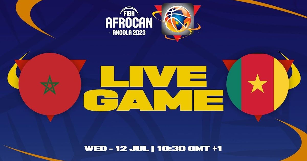 Morocco v Cameroon | Full Basketball Game | FIBA AfroCAN 2023