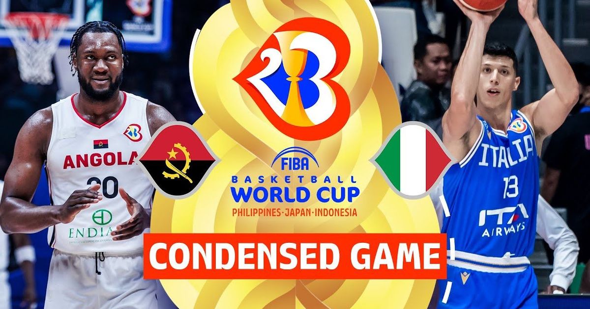 Angola 🇦🇴 vs Italy 🇮🇹 | Full Game Highlights | FIBA Basketball World