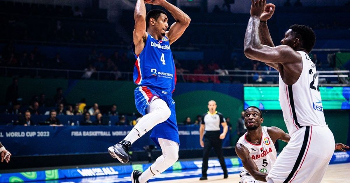 Angola v Dominican Republic - FIBA Basketball World Cup 2023 - 5 minute