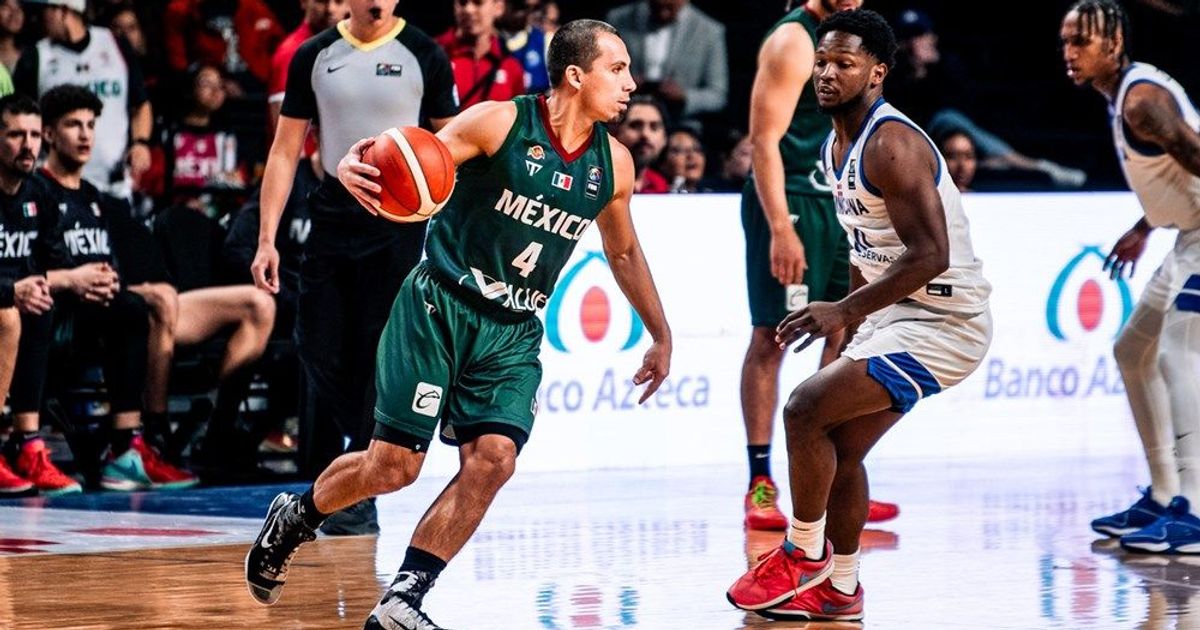 Mexico v Dominican Republic - FIBA AmeriCup 2025 Qualifiers - 3 minute