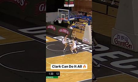 There's nothing Caitlin Clark can't do on the court 😤