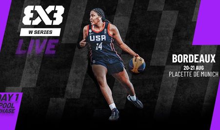 LIVE 🔴 FIBA 3x3 Women's Series Bordeaux 2025 | Pool Phase | #3x3Basketball