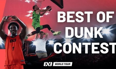 DUNK CONTEST highlights 😤 JOEL HENRY 🇬🇧 vs HAAKIN 🇧🇷vs LIPEK 🇵🇱 | FIBA 3x3 World Tour LAUSANNE 2025