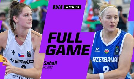 Czechia 🇨🇿 vs Azerbaijan 🇦🇿 | Full Pool Game | FIBA 3x3 Women’s Series Sabail 2025