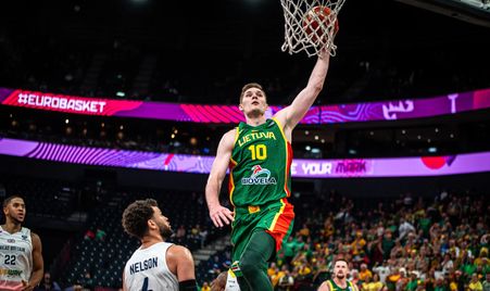 tubelis starred for lithuania against great britain
