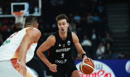 franz wagner dominated for germany against Montenegro