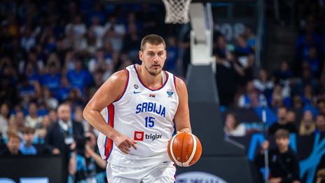 nikola jokic was close to a triple double in 23 minutes of action against estonia