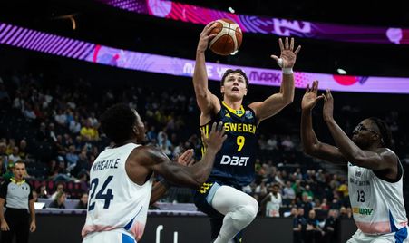 Pelle Larsson led Sweden to first EuroBasket win in years