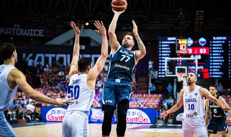 luka doncic made sure his presence was felt in the group stage