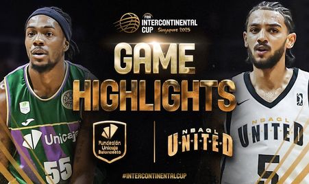 Unicaja vs NBA G League United | Basketball Highlights | FIBA Intercontinental Cup Singapore 2025