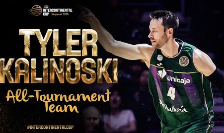 Tyler Kalinoski | All-Tournament Team | FIBA Intercontinental Cup Singapore 2025