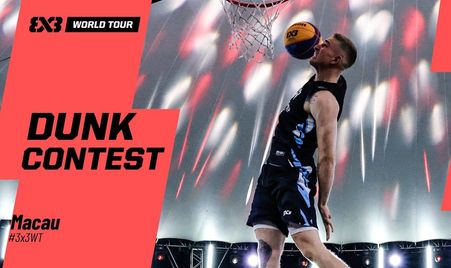 🤯 FULL DUNK CONTEST 🔥 FIBA 3x3 World Tour Macau | #3x3WTMacau