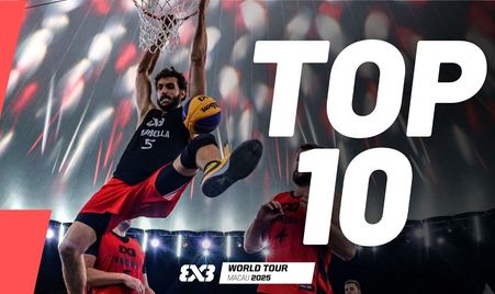🤯 TOP 10 PLAYS that LIT UP Macau 🇲🇴 | FIBA 3x3 World Tour 2025