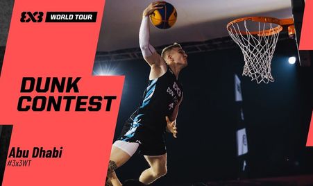 🔥Dunk Contest Highlights 🔥FIBA #3x3WorldTour Abu Dhabi 2025