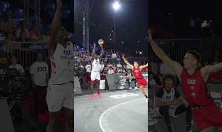 Deadeye Denzel! 🎯💯🇩🇪 #3x3WTAbuDhabi #3x3WT