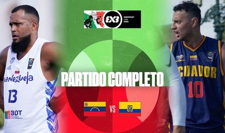 Venezuela 🇻🇪 vs Ecuador 🇪🇨 | Hombres | Partido Completo de Clasificación | FIBA 3x3 AmeriCup 2025