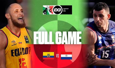 Ecuador 🇪🇨 vs Paraguay 🇵🇾 | Men | Full Qualifying Game | FIBA 3x3 AmeriCup 2025