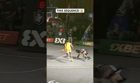 Jamaica 🇯🇲 and Guyana 🇬🇾 deliver a WILD sequence! 🤯🔥#3x3AmeriCup