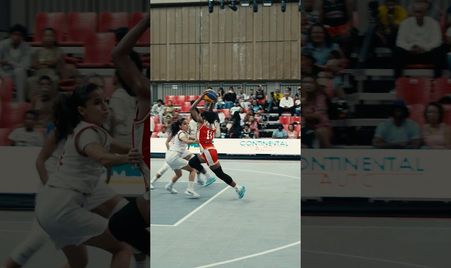 In her BAG for the bucket! 💨🇲🇬#3x3Africa