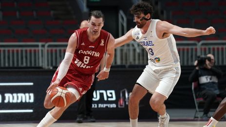 mario hezonja in action against Israel